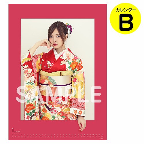 Nogizaka46 Wall Calendar B 2018 (Regular)